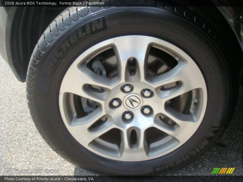 Formal Black / Parchment 2008 Acura MDX Technology