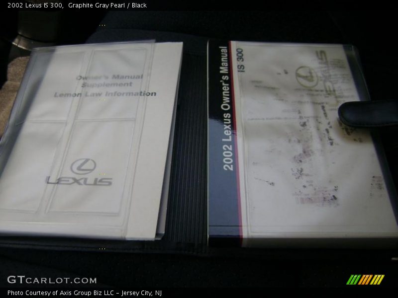 Graphite Gray Pearl / Black 2002 Lexus IS 300