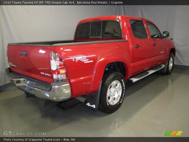 Barcelona Red Metallic / Graphite 2010 Toyota Tacoma V6 SR5 TRD Double Cab 4x4