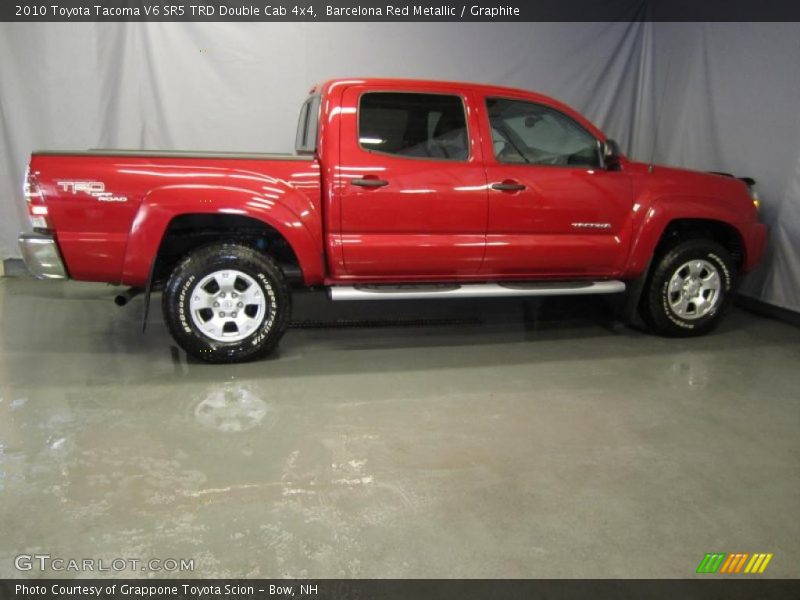 Barcelona Red Metallic / Graphite 2010 Toyota Tacoma V6 SR5 TRD Double Cab 4x4