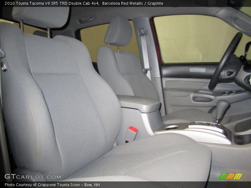 Barcelona Red Metallic / Graphite 2010 Toyota Tacoma V6 SR5 TRD Double Cab 4x4