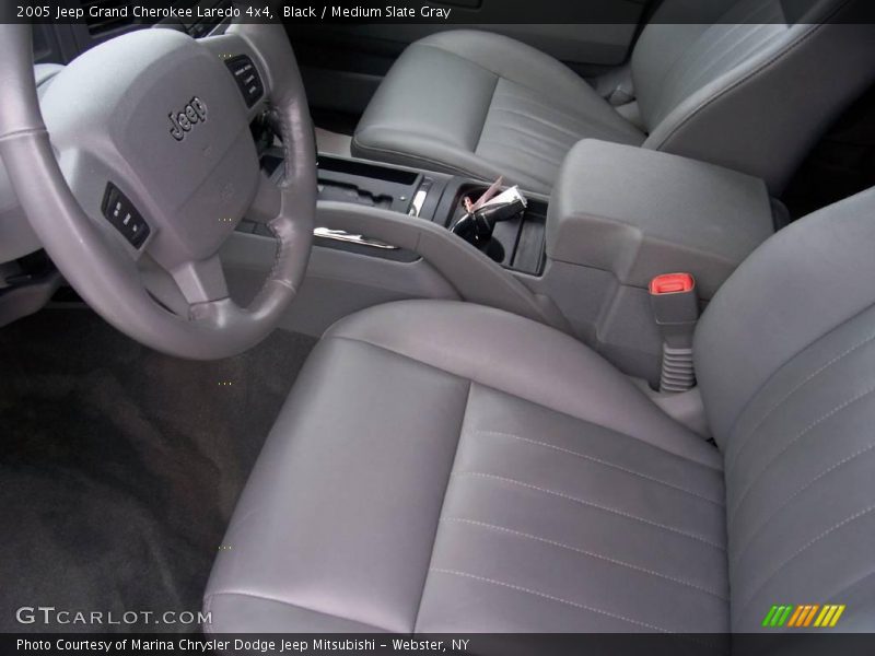 Black / Medium Slate Gray 2005 Jeep Grand Cherokee Laredo 4x4