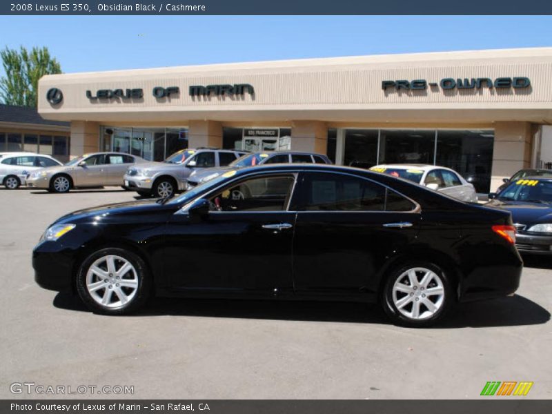 Obsidian Black / Cashmere 2008 Lexus ES 350