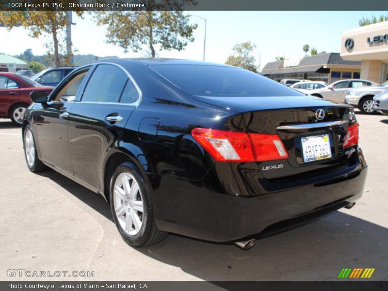 Obsidian Black / Cashmere 2008 Lexus ES 350