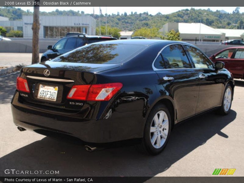 Obsidian Black / Cashmere 2008 Lexus ES 350