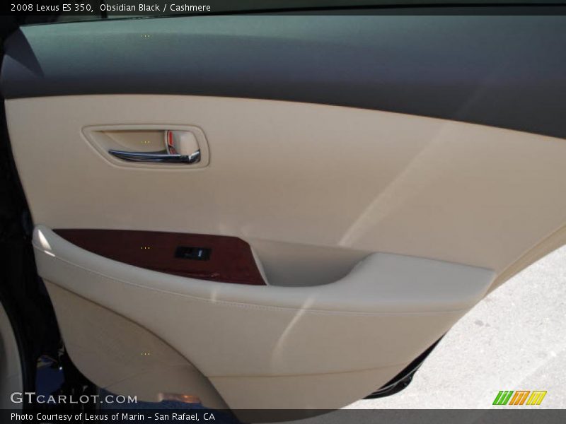 Obsidian Black / Cashmere 2008 Lexus ES 350
