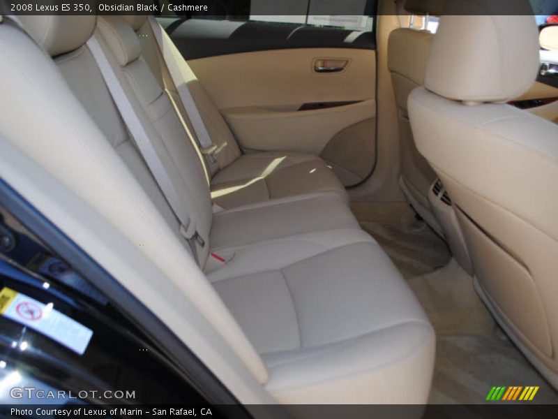 Obsidian Black / Cashmere 2008 Lexus ES 350