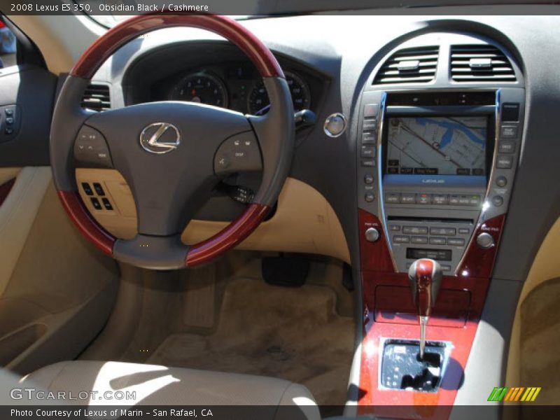 Obsidian Black / Cashmere 2008 Lexus ES 350