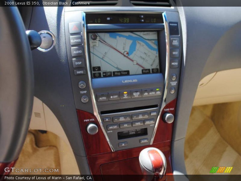 Obsidian Black / Cashmere 2008 Lexus ES 350