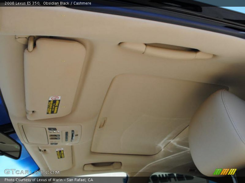 Obsidian Black / Cashmere 2008 Lexus ES 350