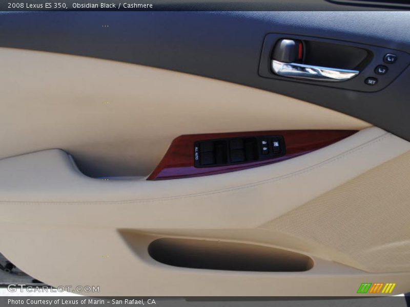 Obsidian Black / Cashmere 2008 Lexus ES 350