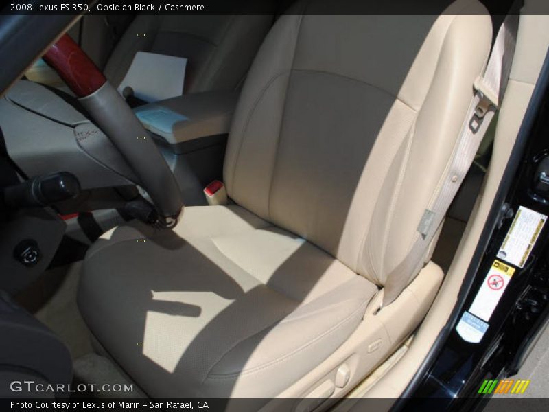 Obsidian Black / Cashmere 2008 Lexus ES 350