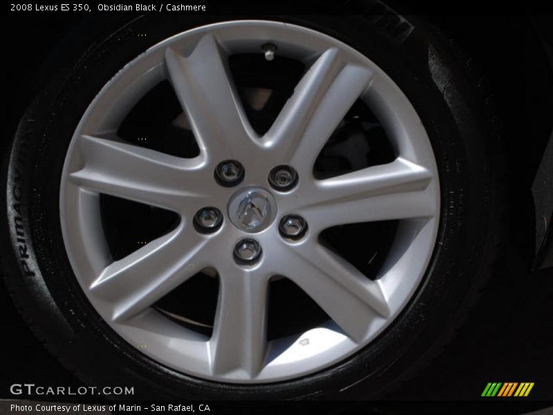 Obsidian Black / Cashmere 2008 Lexus ES 350