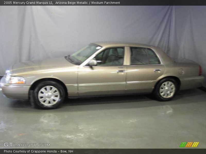 Arizona Beige Metallic / Medium Parchment 2005 Mercury Grand Marquis LS