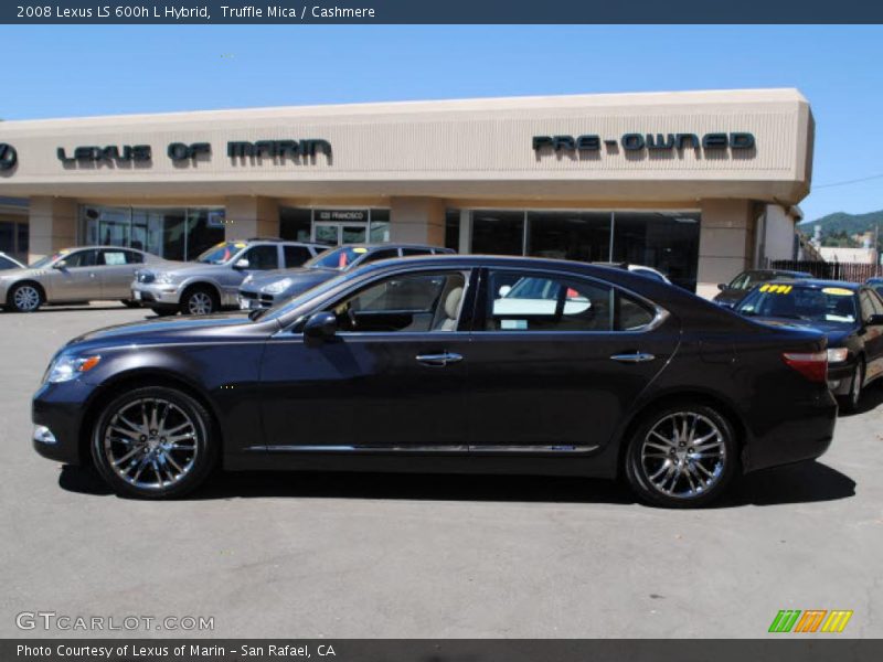 Truffle Mica / Cashmere 2008 Lexus LS 600h L Hybrid