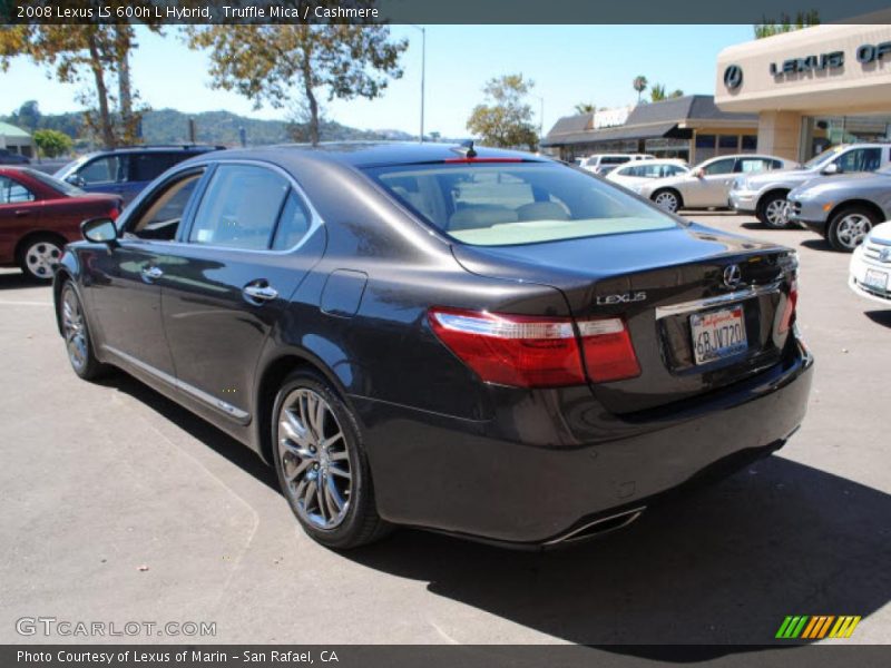 Truffle Mica / Cashmere 2008 Lexus LS 600h L Hybrid