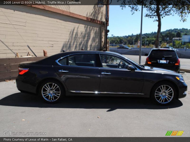 Truffle Mica / Cashmere 2008 Lexus LS 600h L Hybrid