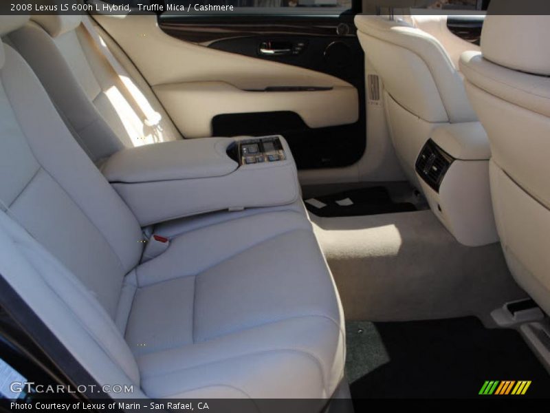 Truffle Mica / Cashmere 2008 Lexus LS 600h L Hybrid