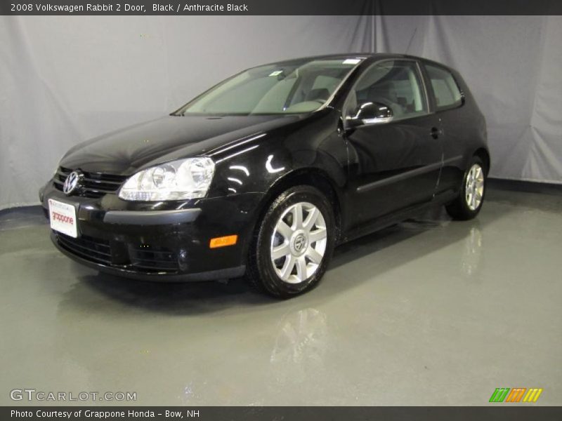 Black / Anthracite Black 2008 Volkswagen Rabbit 2 Door