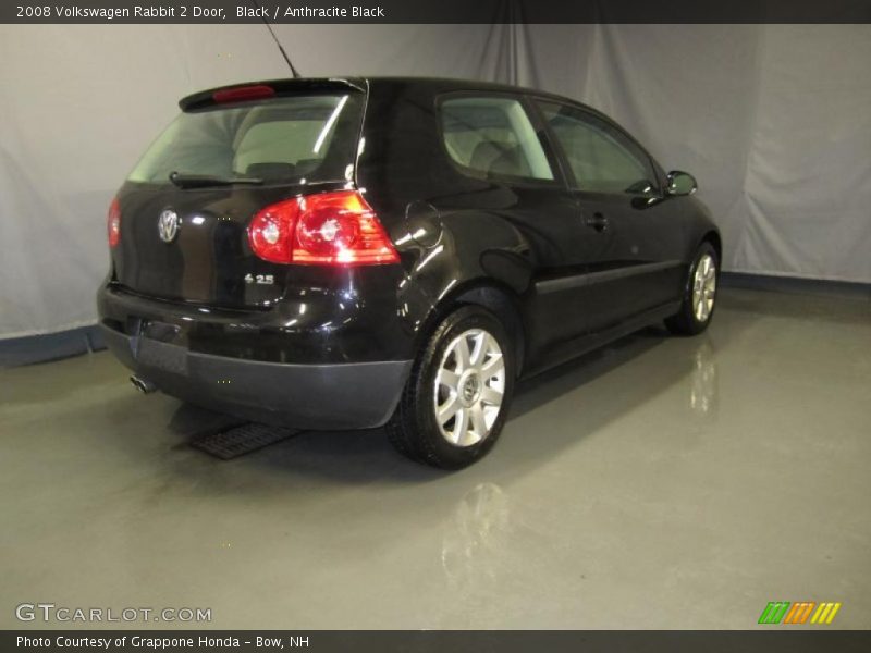 Black / Anthracite Black 2008 Volkswagen Rabbit 2 Door