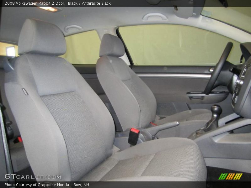 Black / Anthracite Black 2008 Volkswagen Rabbit 2 Door