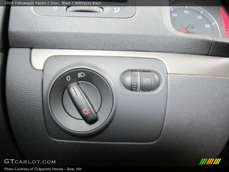 Black / Anthracite Black 2008 Volkswagen Rabbit 2 Door