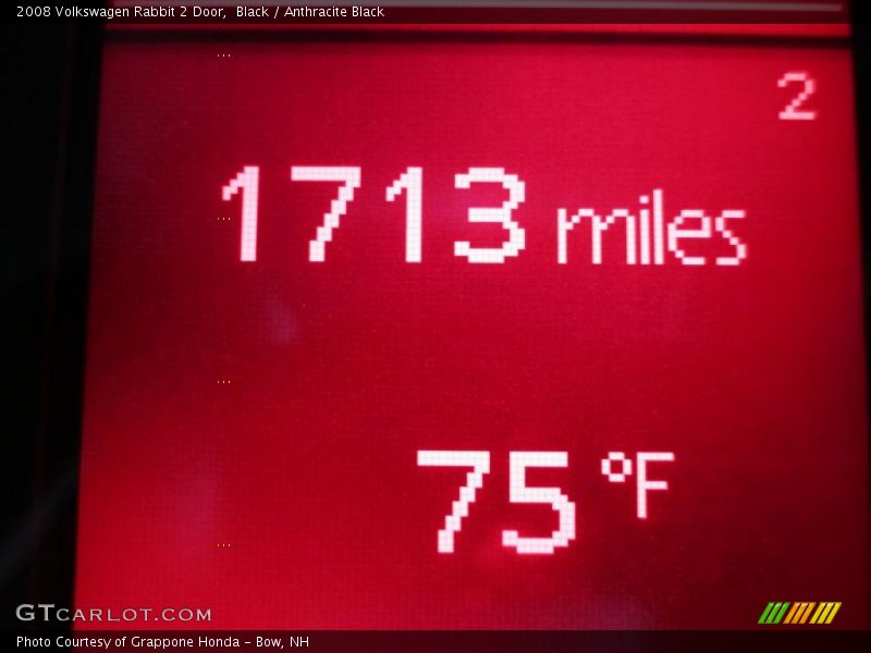 Black / Anthracite Black 2008 Volkswagen Rabbit 2 Door