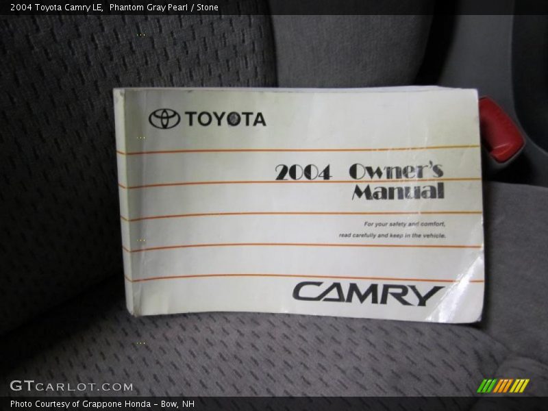 Phantom Gray Pearl / Stone 2004 Toyota Camry LE
