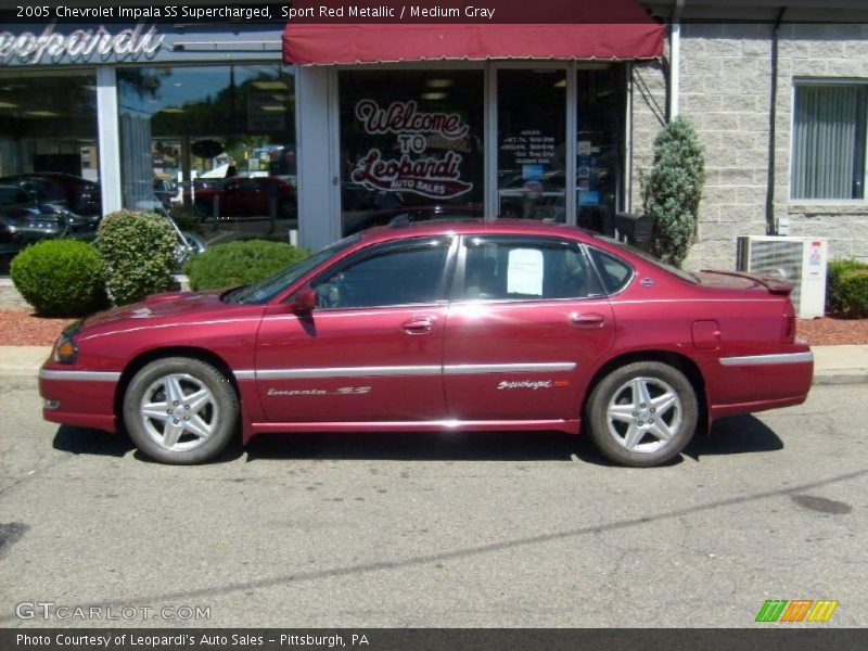 Sport Red Metallic / Medium Gray 2005 Chevrolet Impala SS Supercharged