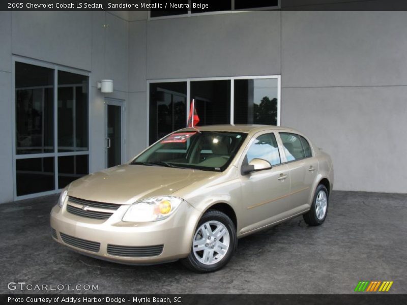 Sandstone Metallic / Neutral Beige 2005 Chevrolet Cobalt LS Sedan