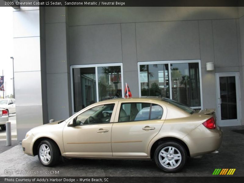 Sandstone Metallic / Neutral Beige 2005 Chevrolet Cobalt LS Sedan