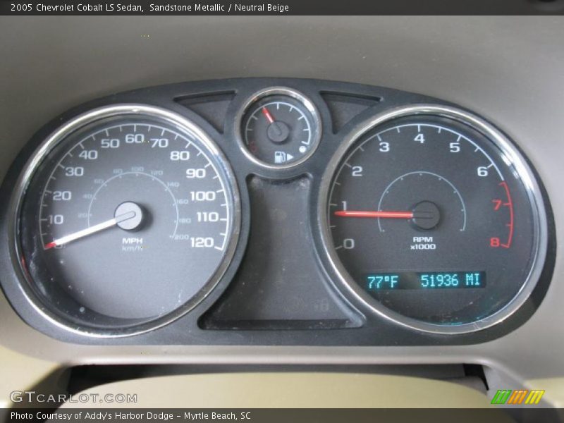 Sandstone Metallic / Neutral Beige 2005 Chevrolet Cobalt LS Sedan
