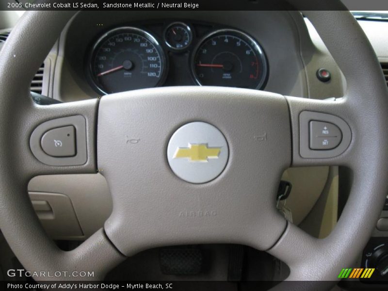 Sandstone Metallic / Neutral Beige 2005 Chevrolet Cobalt LS Sedan