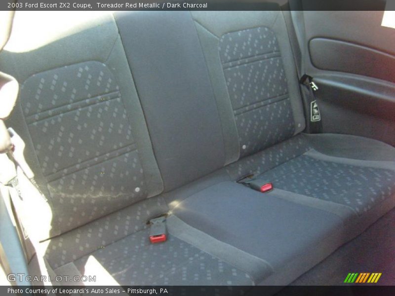 Toreador Red Metallic / Dark Charcoal 2003 Ford Escort ZX2 Coupe