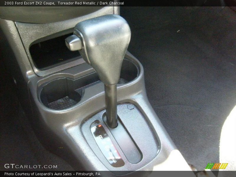 Toreador Red Metallic / Dark Charcoal 2003 Ford Escort ZX2 Coupe
