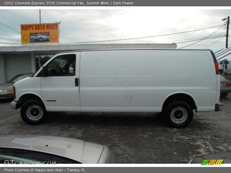 Summit White / Dark Pewter 2002 Chevrolet Express 3500 Commercial Van