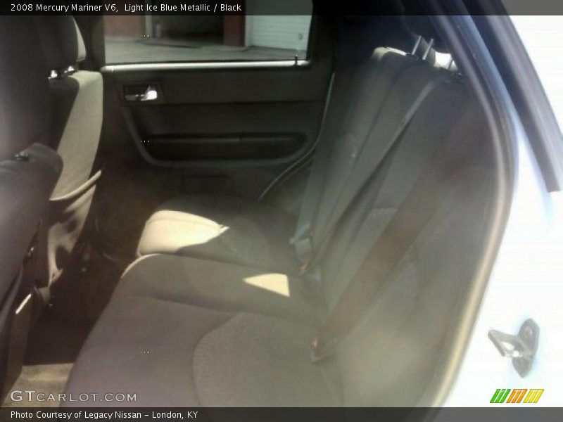 Light Ice Blue Metallic / Black 2008 Mercury Mariner V6