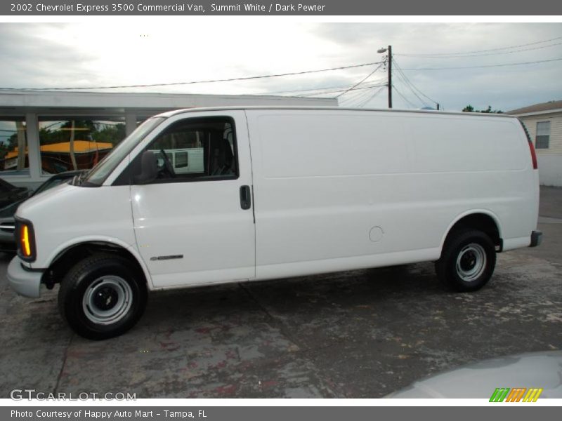 Summit White / Dark Pewter 2002 Chevrolet Express 3500 Commercial Van