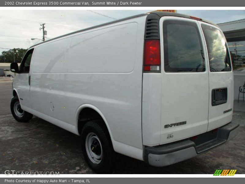 Summit White / Dark Pewter 2002 Chevrolet Express 3500 Commercial Van
