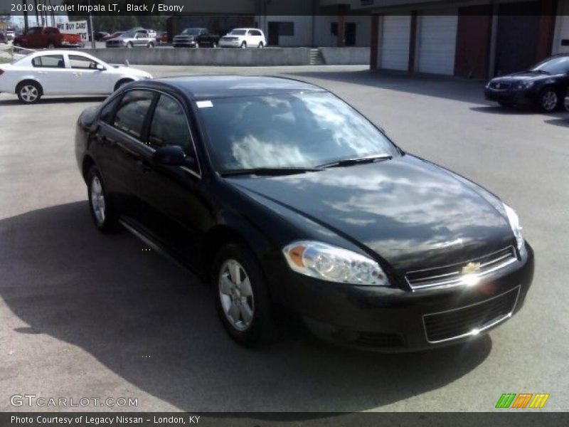Black / Ebony 2010 Chevrolet Impala LT