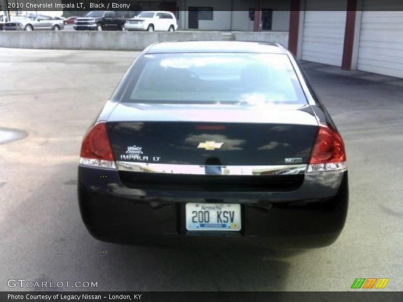 Black / Ebony 2010 Chevrolet Impala LT