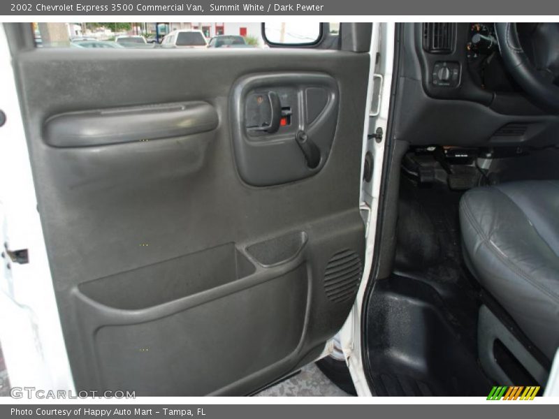 Summit White / Dark Pewter 2002 Chevrolet Express 3500 Commercial Van