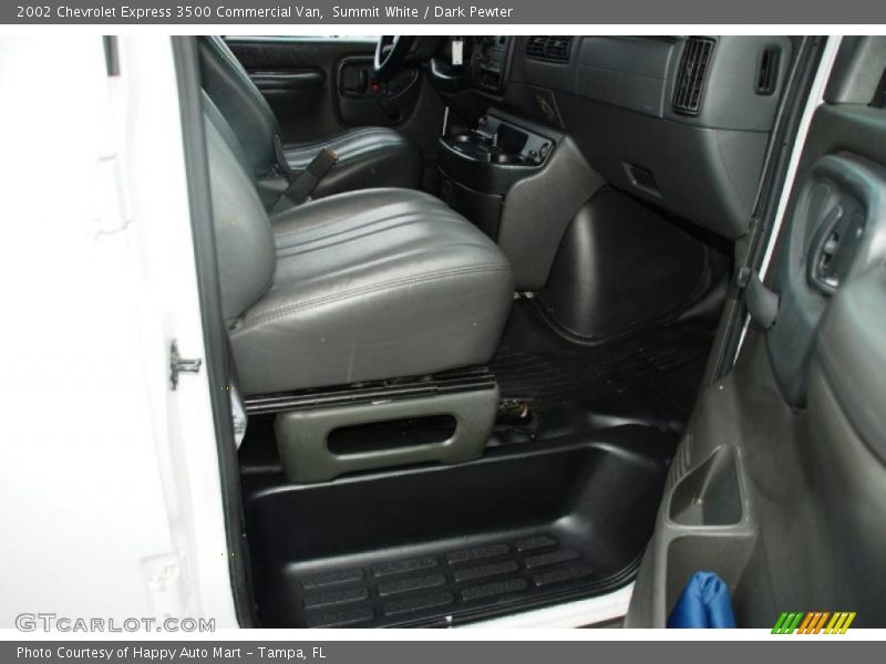 Summit White / Dark Pewter 2002 Chevrolet Express 3500 Commercial Van