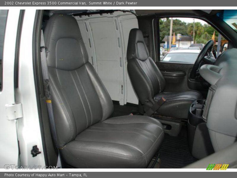 Summit White / Dark Pewter 2002 Chevrolet Express 3500 Commercial Van