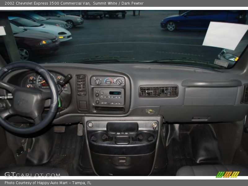 Summit White / Dark Pewter 2002 Chevrolet Express 3500 Commercial Van