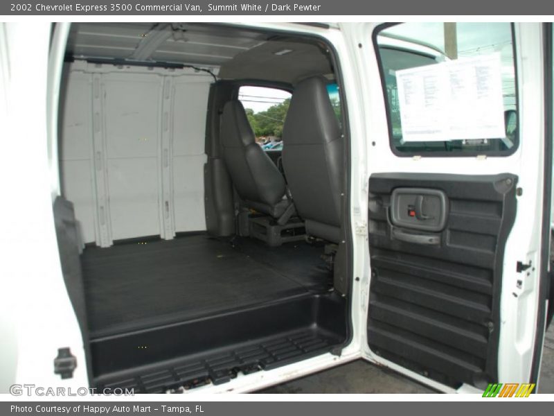 Summit White / Dark Pewter 2002 Chevrolet Express 3500 Commercial Van