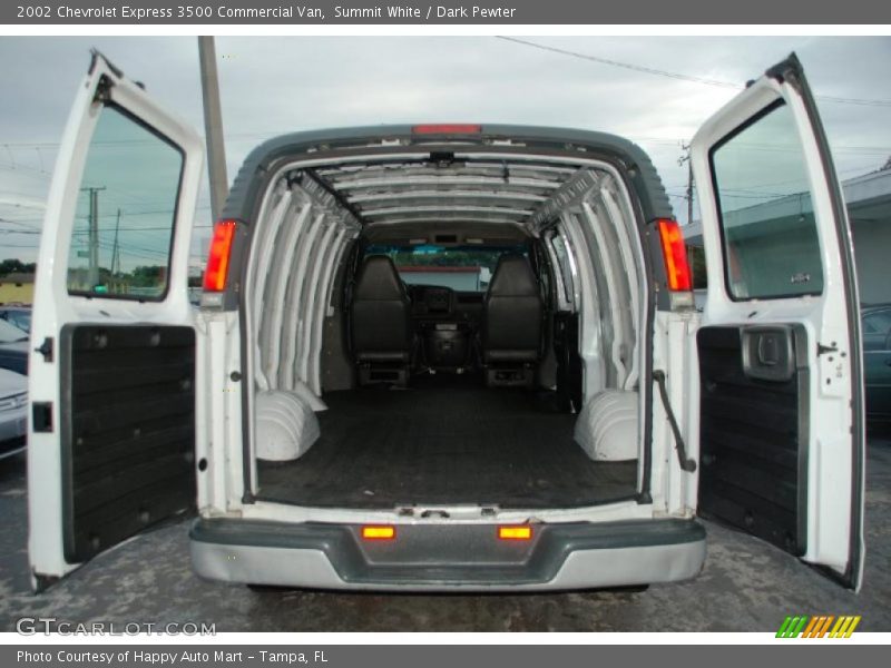 Summit White / Dark Pewter 2002 Chevrolet Express 3500 Commercial Van