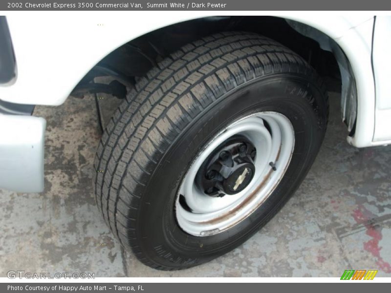 Summit White / Dark Pewter 2002 Chevrolet Express 3500 Commercial Van