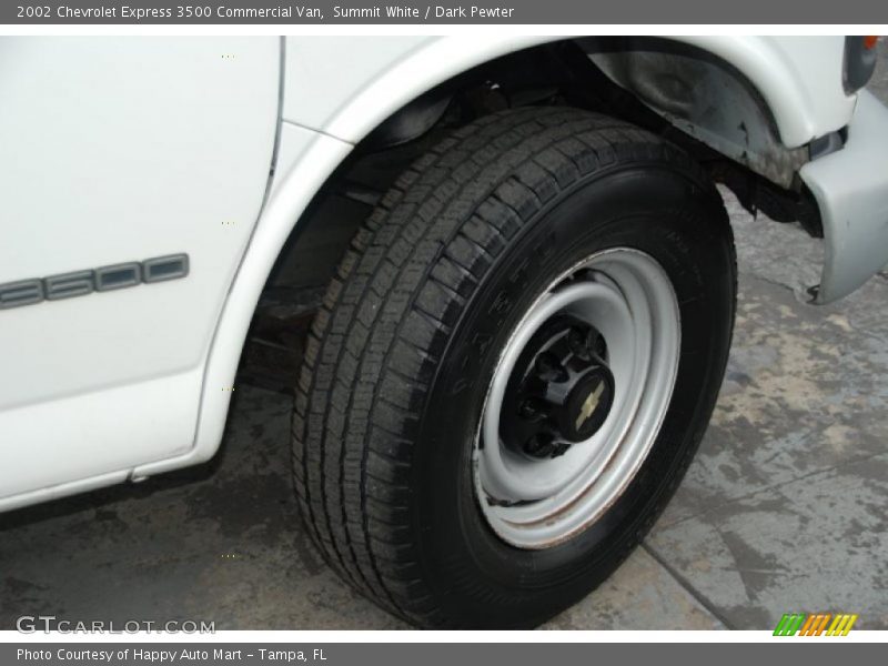 Summit White / Dark Pewter 2002 Chevrolet Express 3500 Commercial Van