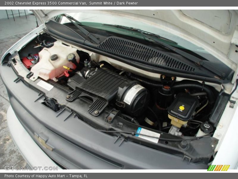 Summit White / Dark Pewter 2002 Chevrolet Express 3500 Commercial Van